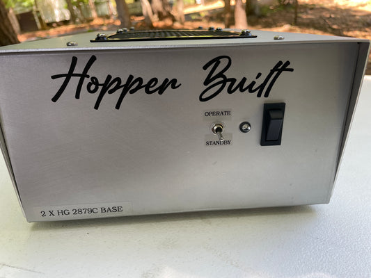 Hopper Built 2x2879C Base Linear Amplifier